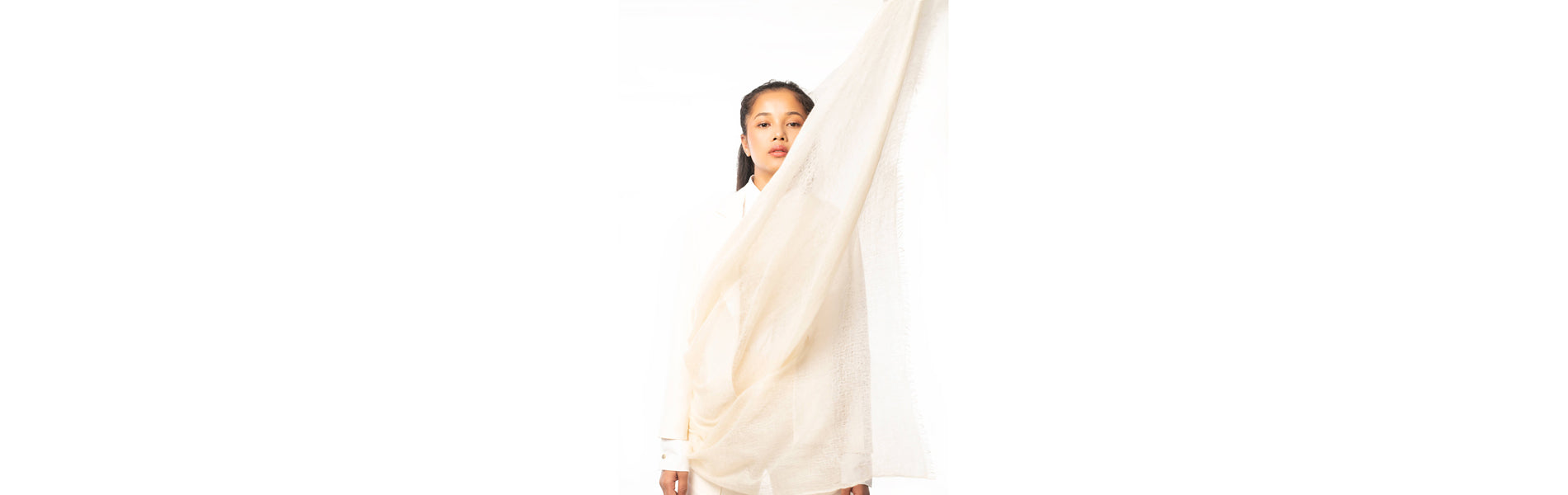 Why Buy An Ivory Cashmere Scarf Featherlight And Felted
