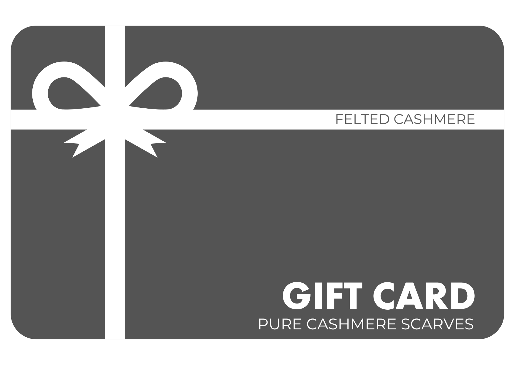 Felted Cashmere Gift Card